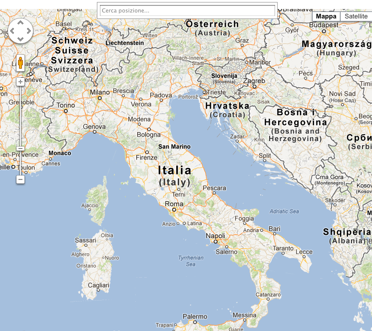 Mappa Google  Italia  Interstudio News